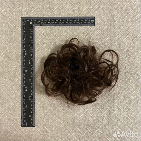 Шиньон хвост на резинке