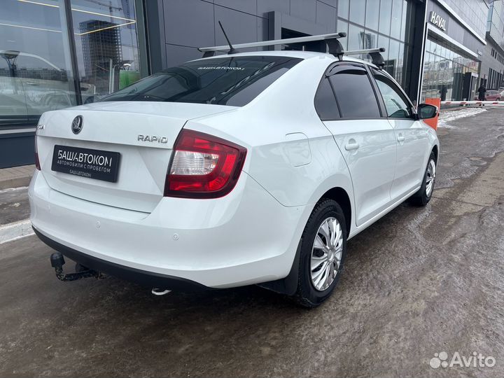 Skoda Rapid 1.6 МТ, 2018, 95 132 км