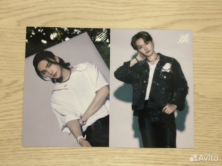 Японские открытки Stray Kids Scars Минхо Хенджин