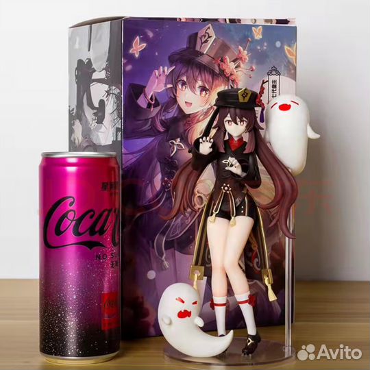 Аниме фигурки геншин ху тао