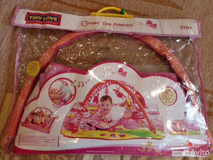 Развивающий коврик tiny love