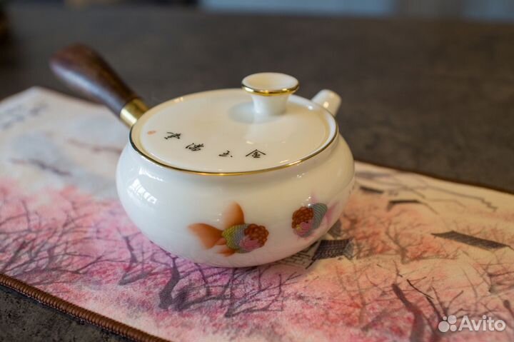 Чайник кюсу китайский фарфор для чайных церемоний