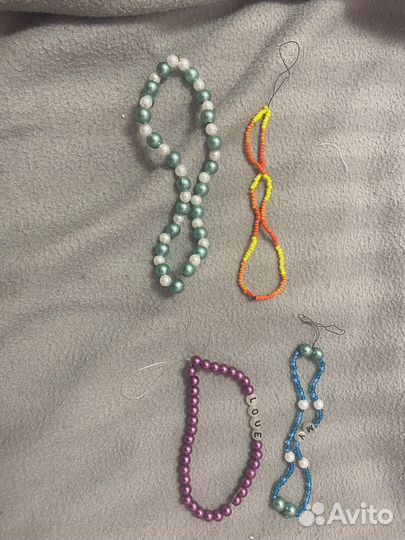 Брелки из бисера
