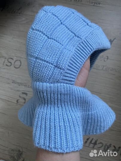 Шапка капор/шлем детская (40-42)