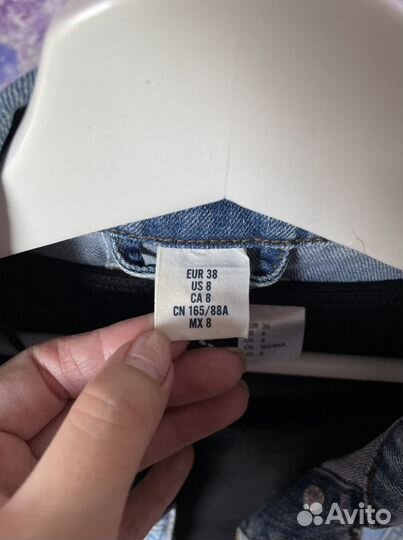 Платье, джинсовка