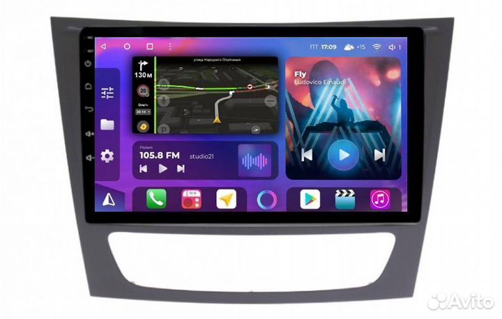 Магнитола андроид Mercedes w211 TS7 2/32