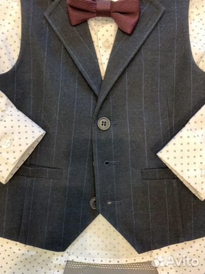 Рубашка с жилеткой