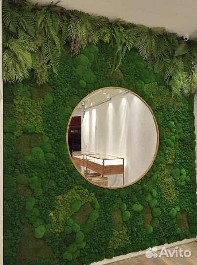 Вертикальное озеленение/фитостена искусственная