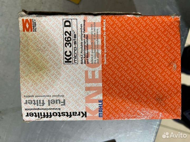 Фильтр топливный сепаратора knecht mahle KC362d