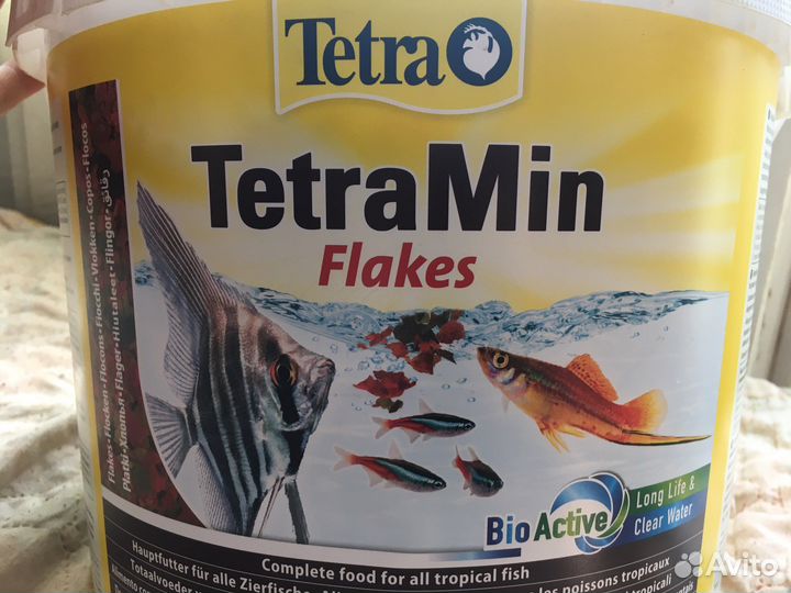 Тетра Мин корм для рыб хлопья