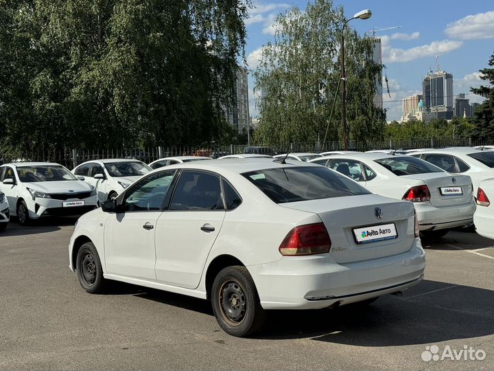 Volkswagen Polo 1.6 МТ, 2019, 358 121 км