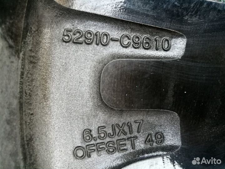 Диски R 17 Hyundai Creta