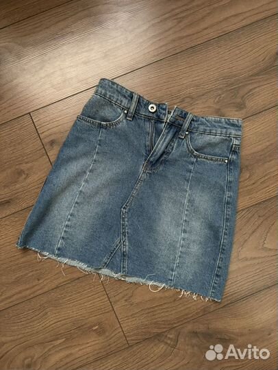 Юбка джинсовая xxs zola
