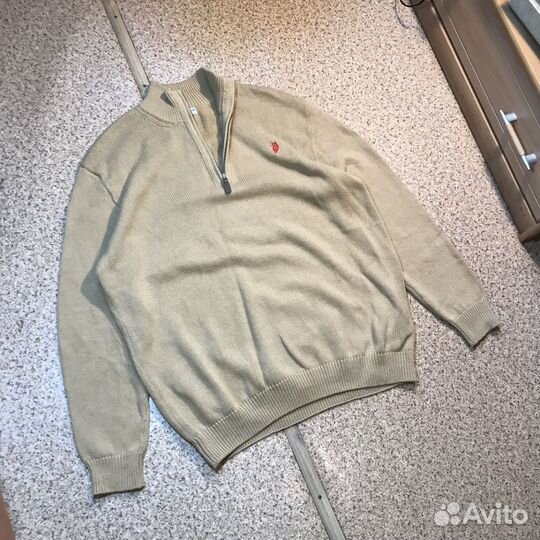 Кофта 1/4 zip Us Polo Assn old money Оригинал