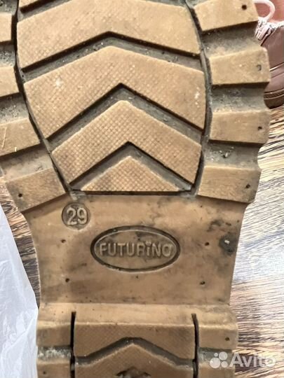 Демисезонные ботинки для девочки 29 р