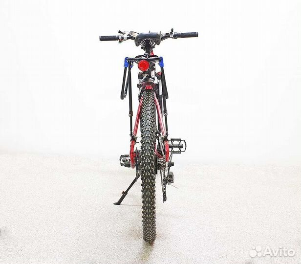 Электровелосипед GreenCamel Мустанг красный