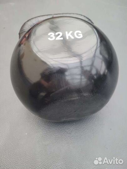 Гиря 32 обрезининная