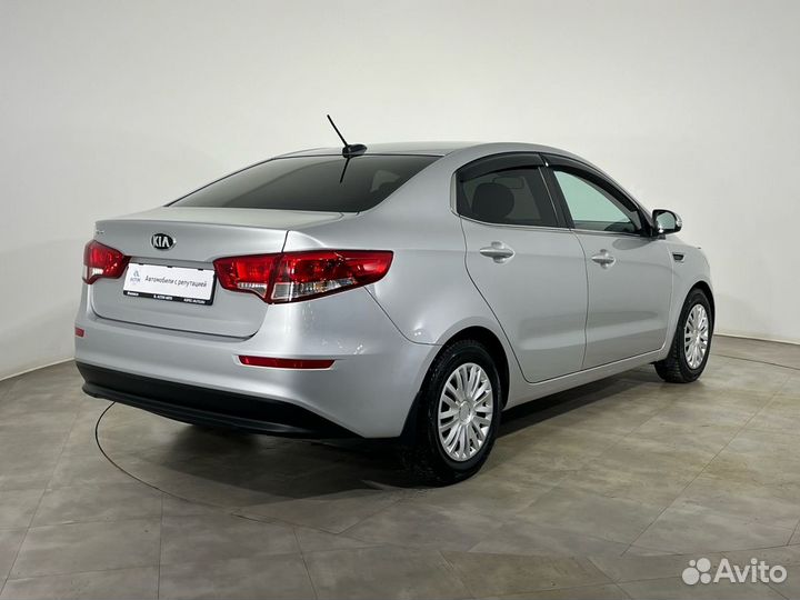 Kia Rio 1.6 МТ, 2017, 88 000 км