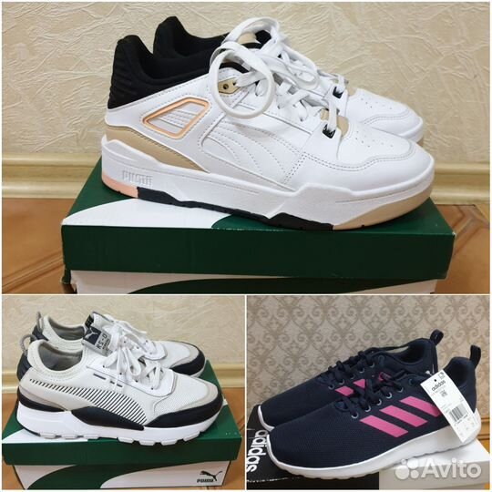 Кроссовки женские puma,adidas