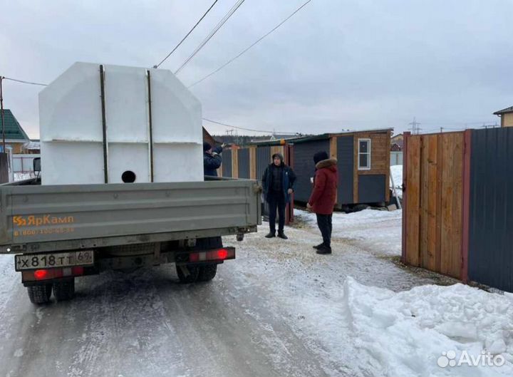 Септик под ключ от производителя