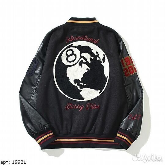 Бомбер Stussy Черный