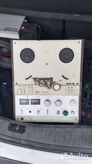 Катушечный магнитофон союз 110