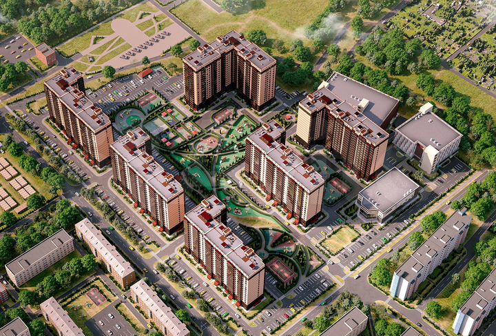 1-к. квартира, 39,8 м², 16/17 эт.