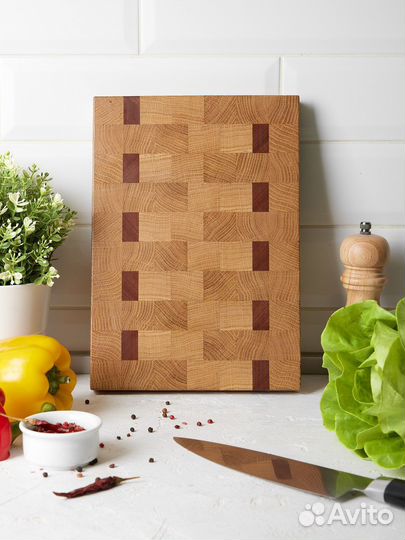 Торцевые разделочные доски для кухни