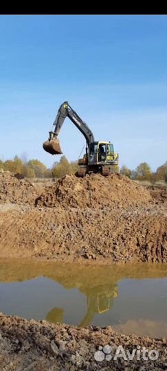 Гусеничный экскаватор в аренду
