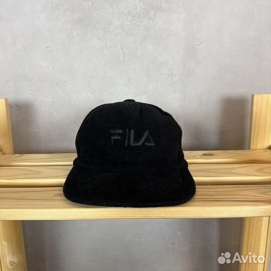 Флисовая Кепка с Ушами Fila Винтаж Италия