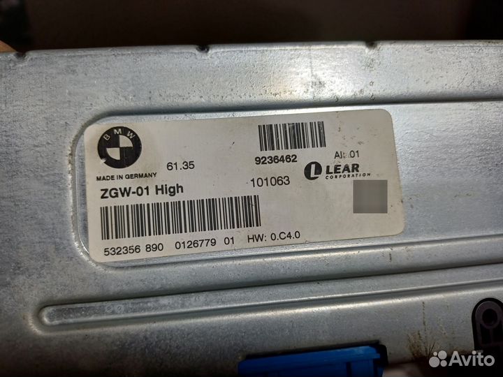 Блок управления згв BMW 7 F01