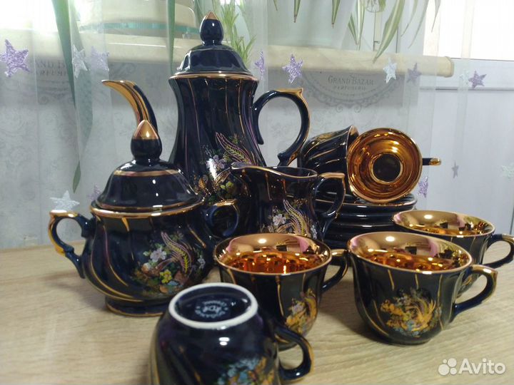 Чайно-кофейный сервиз Doganay ceramic