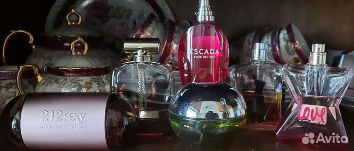 Тестер Escada, Nina Ricci, dkny и другие