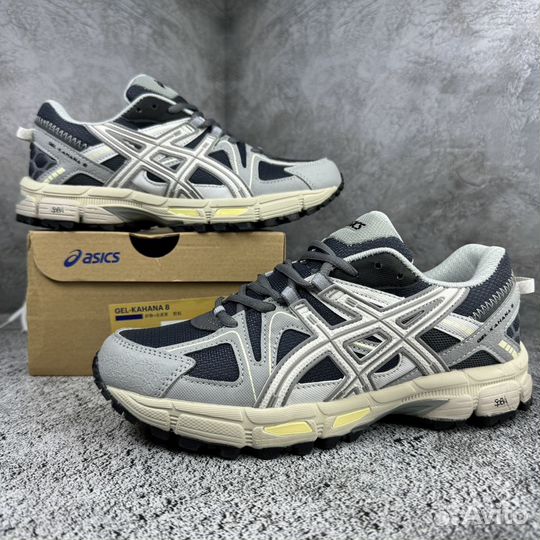 Кроссовки asics gel kahana 8 серые