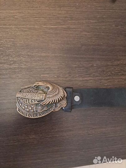 Мужской кожаный ремень