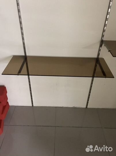 Стеклянные полки1.1-0.4 м