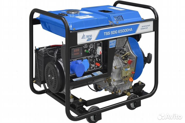 Дизельный генератор 6 кВт 3х фазный