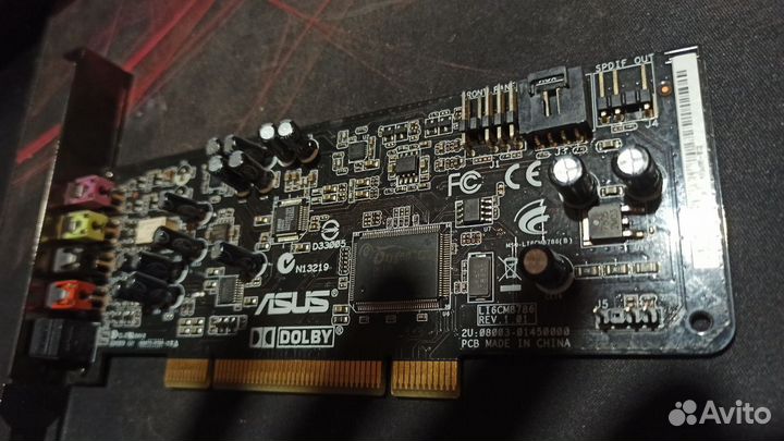 Asus Xonar DG звуковая карта