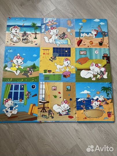 Детский коврик пазл