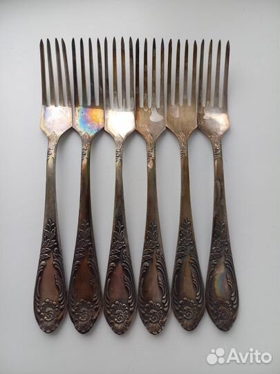 Вилки мельхиоровые СССР зиш мнц - новые