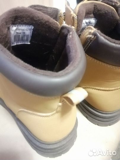 Ботинки демисезонные 36 р для мальчика