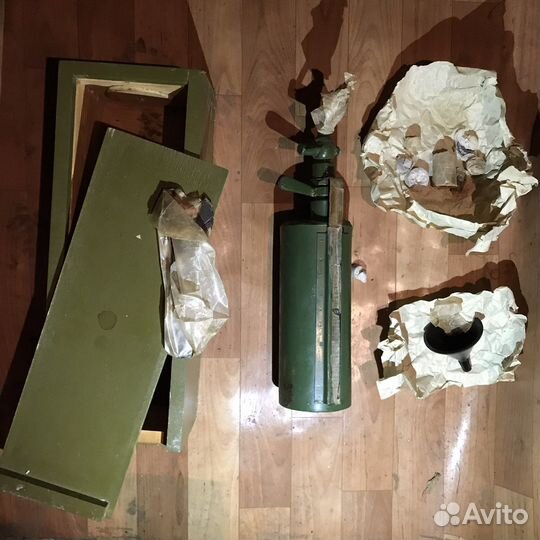 Распылитель хлорпикрина для проверки противогазов