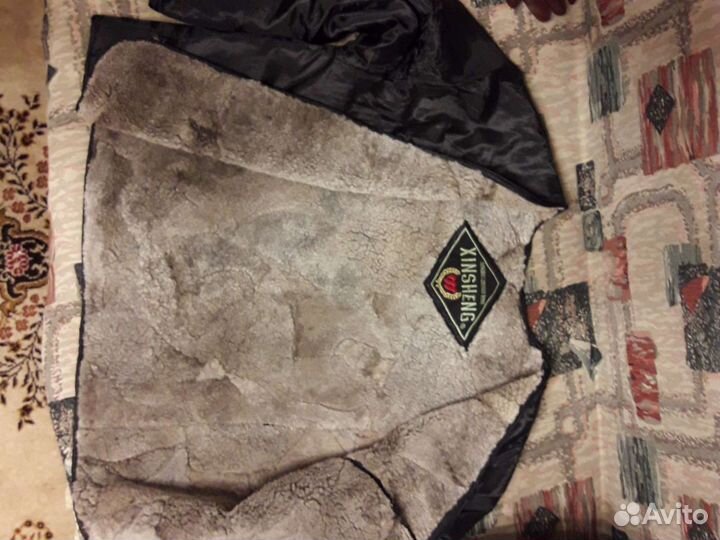 Куртка кожр54подклад/цигейПримеряетр56Достав Лен р