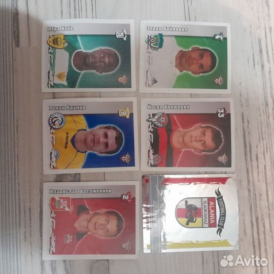 Чемпионат России по футболу 2010 наклейки