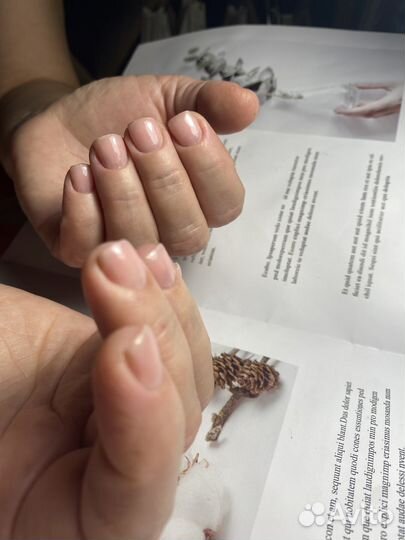 Маникюр, покрытие гель-лак