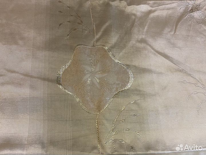 Шторы портьеры (жаккард) + тюль б/у