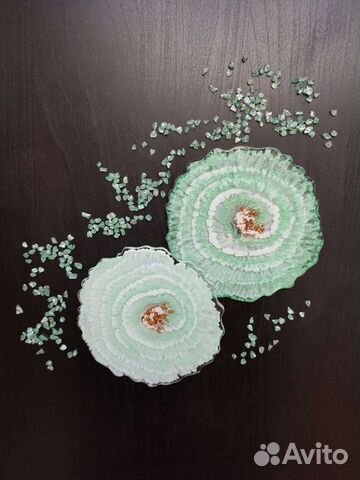 Подстаканники из эпоксидной смолы