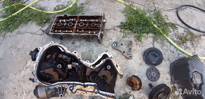 Двигатель в разборе 1.6 fsi BLF