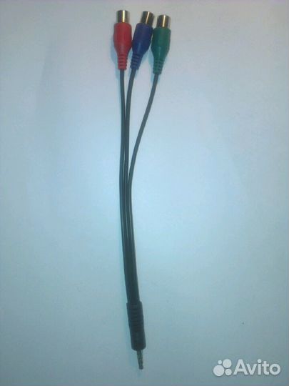 Кабель Jack 3,5 - 3 RCA
