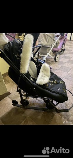 Санки-коляска